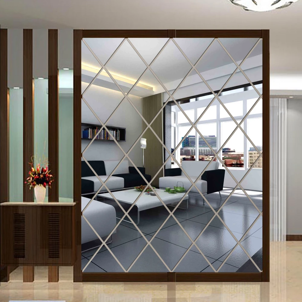 Diamond Shape Mirror Wall Stickers Living Room Bedroom Wall Decor 3D Triangles Acrylic Wall Decals Art House Decoration
Diamond Shape Mirror Wall Stickers Living Room Bedroom Wall Decor 3D Triangles Acrylic Wall Decals Art House Decoration