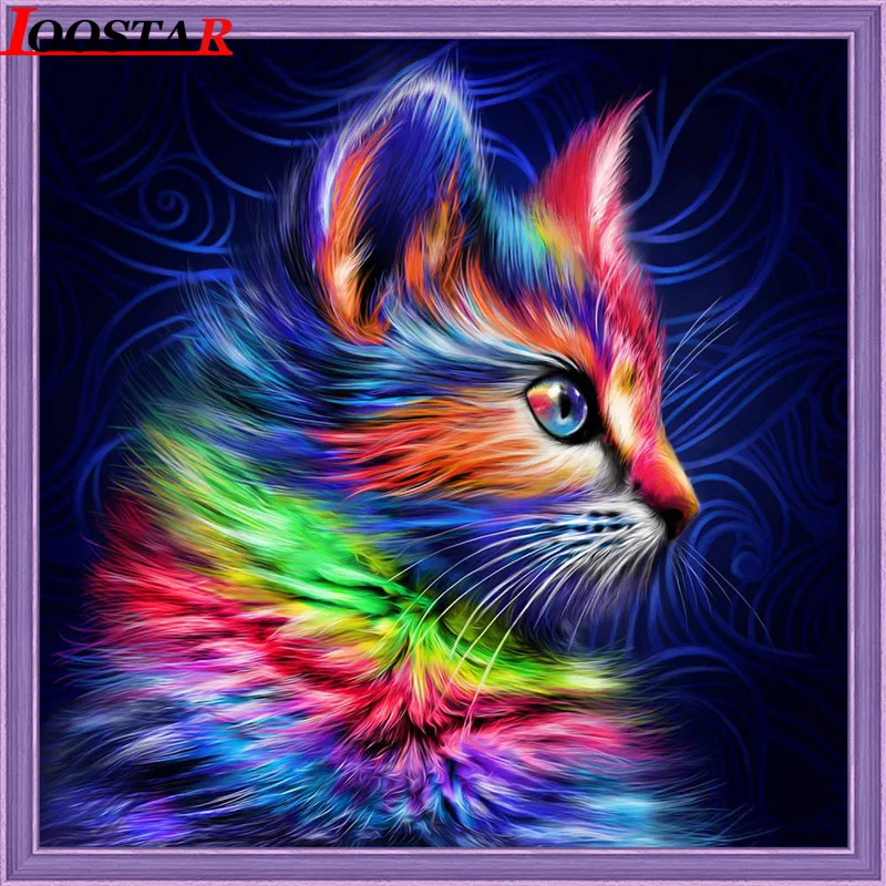 Картина из квадратных/круглых страз, 5d Мозаика из страз в виде кошки, вышивка крестиком, картина с животными
Картина из квадратных/круглых страз, 5d Мозаика из страз в виде кошки, вышивка крестиком, картина с животными