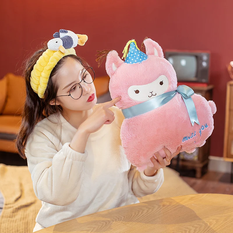 1pc 35cm cute blue-grey, beige, pink alpaca plush doll soft stuffed animal cartoon toy pillow kid gift home decoration
1pc 35cm cute blue-grey, beige, pink alpaca plush doll soft stuffed animal cartoon toy pillow kid gift home decoration
