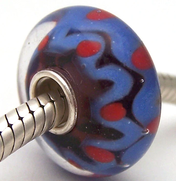 PJG2527 100% S925 Sterling Silver Beads Murano Glass beads Fit European Charms Bracelet charms diy jewelry Lampwork GlassBeads
PJG2527 100% S925 Sterling Silver Beads Murano Glass beads Fit European Charms Bracelet charms diy jewelry Lampwork GlassBeads