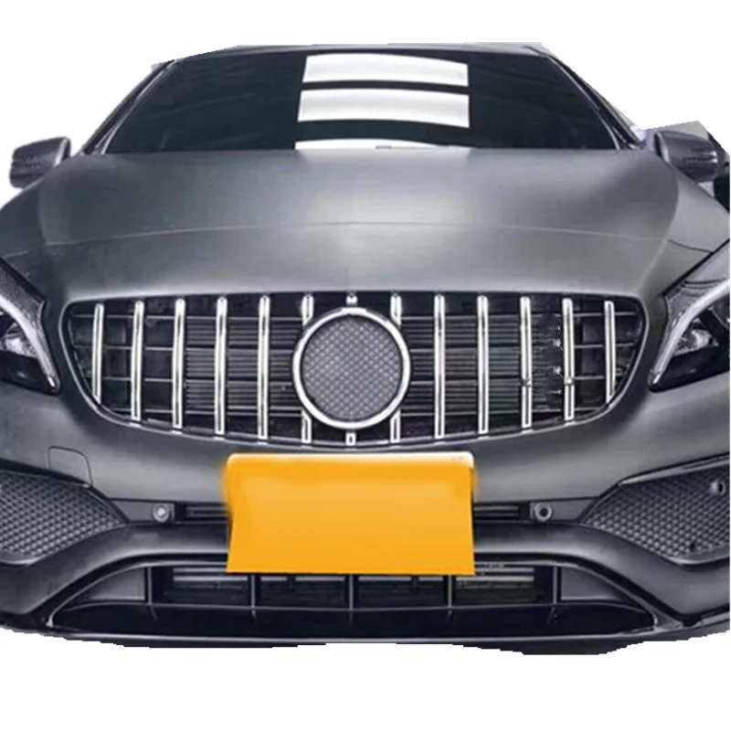 Front Bumper Kidney Mesh Grille Black/Silver ABS For A CLASS W176 2013 2014 2015 2016 2017 2018 Replacement Original Car Grille
Front Bumper Kidney Mesh Grille Black/Silver ABS For A CLASS W176 2013 2014 2015 2016 2017 2018 Replacement Original Car Grille