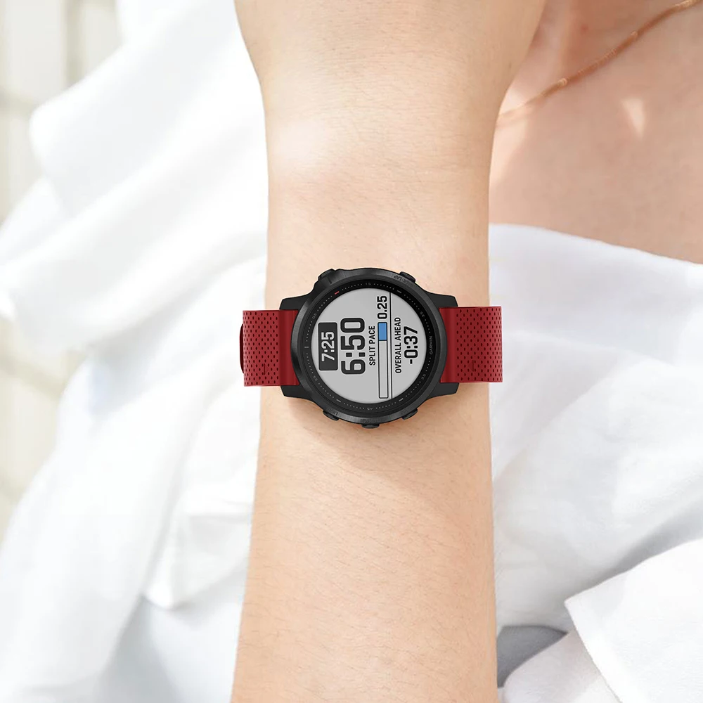 20mm Silicone Strap For Garmin Fenix 6S Quick Release Watchband Bracelet For Garmin Fenix 5S/5S Plus Smart Watch Band
20mm Silicone Strap For Garmin Fenix 6S Quick Release Watchband Bracelet For Garmin Fenix 5S/5S Plus Smart Watch Band