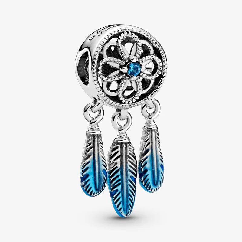 2021 Spring 925 Sterling Silver Beads Blue Dreamcatcher Charm Fit Original Pandora Bracelet Women DIY Jewelry
2021 Spring 925 Sterling Silver Beads Blue Dreamcatcher Charm Fit Original Pandora Bracelet Women DIY Jewelry
