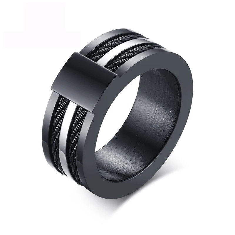Wholesale 9mm Creativity New Rings Accessories Jewel Ring Fashion Jewelry Lover Valentine Lovers Birthday Party Black Gifts Men
Wholesale 9mm Creativity New Rings Accessories Jewel Ring Fashion Jewelry Lover Valentine Lovers Birthday Party Black Gifts Men