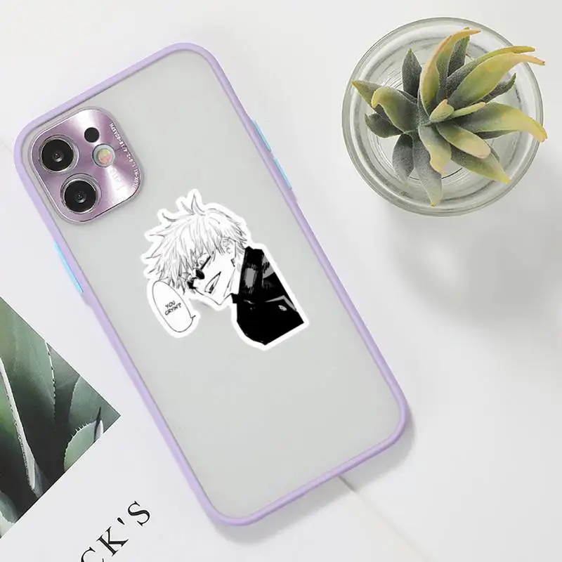 Jujutsu Kaisen Anime Cartoon Phone Case purple matte transparent For iPhone 7 8 x xs xr 11 12 pro plus max mini Clear Funda
Jujutsu Kaisen Anime Cartoon Phone Case purple matte transparent For iPhone 7 8 x xs xr 11 12 pro plus max mini Clear Funda