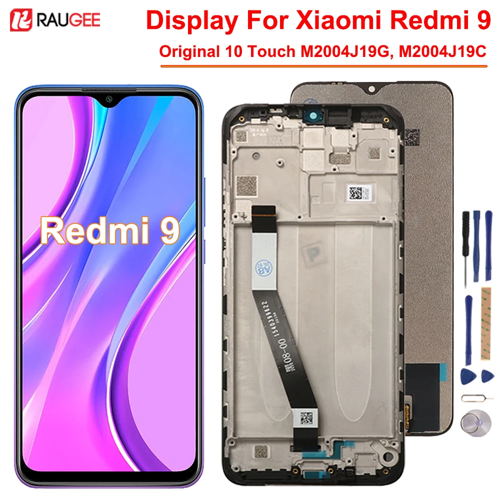 LCD Display For Xiaomi Redmi 9 Touch Screen 10 Touch Full Test Screen Replacement For Redmi9 9 M2004J19G/M2004J19C Original LCD
LCD Display For Xiaomi Redmi 9 Touch Screen 10 Touch Full Test Screen Replacement For Redmi9 9 M2004J19G/M2004J19C Original LCD