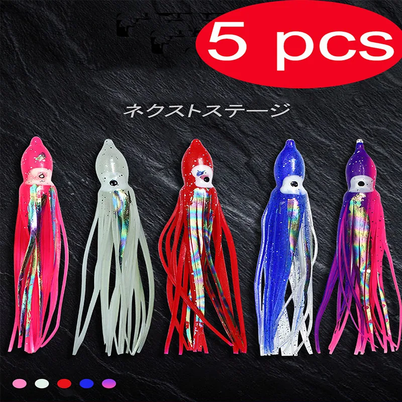 5 pcs 12 cm 4g soft baits fishing lures sea fishing boat fishing octopus soft bait laser night light false bait fishing lure set
5 pcs 12 cm 4g soft baits fishing lures sea fishing boat fishing octopus soft bait laser night light false bait fishing lure set