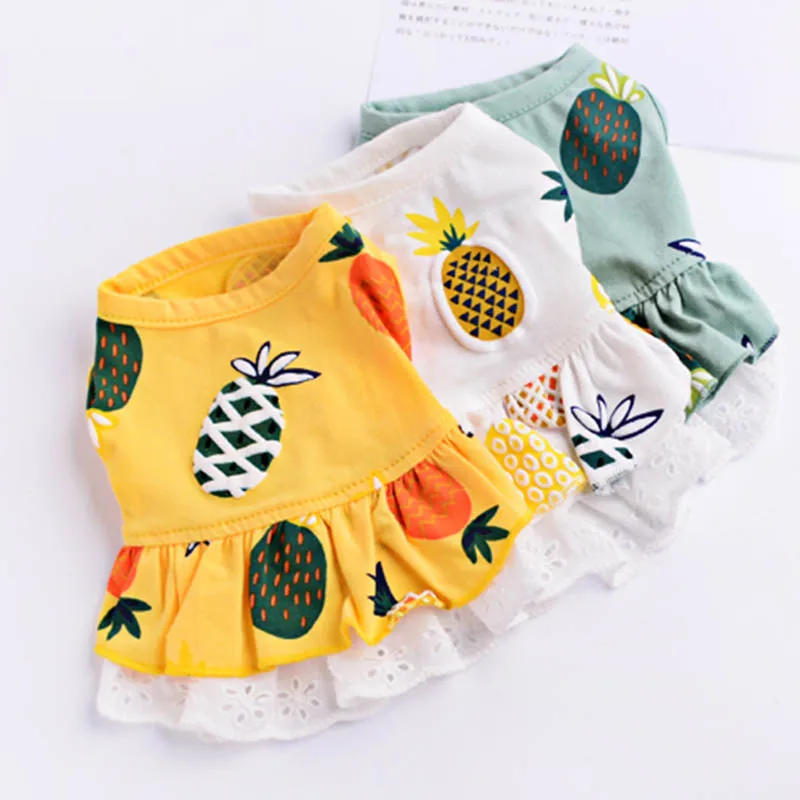 Fruit Print Pet Dog Dress For Clothes Summer Puppy Dog Clothes Skirt T-shirt Chihuahua Pets Clothing Small Dog Yorkshire Outfits
Fruit Print Pet Dog Dress For Clothes Summer Puppy Dog Clothes Skirt T-shirt Chihuahua Pets Clothing Small Dog Yorkshire Outfits