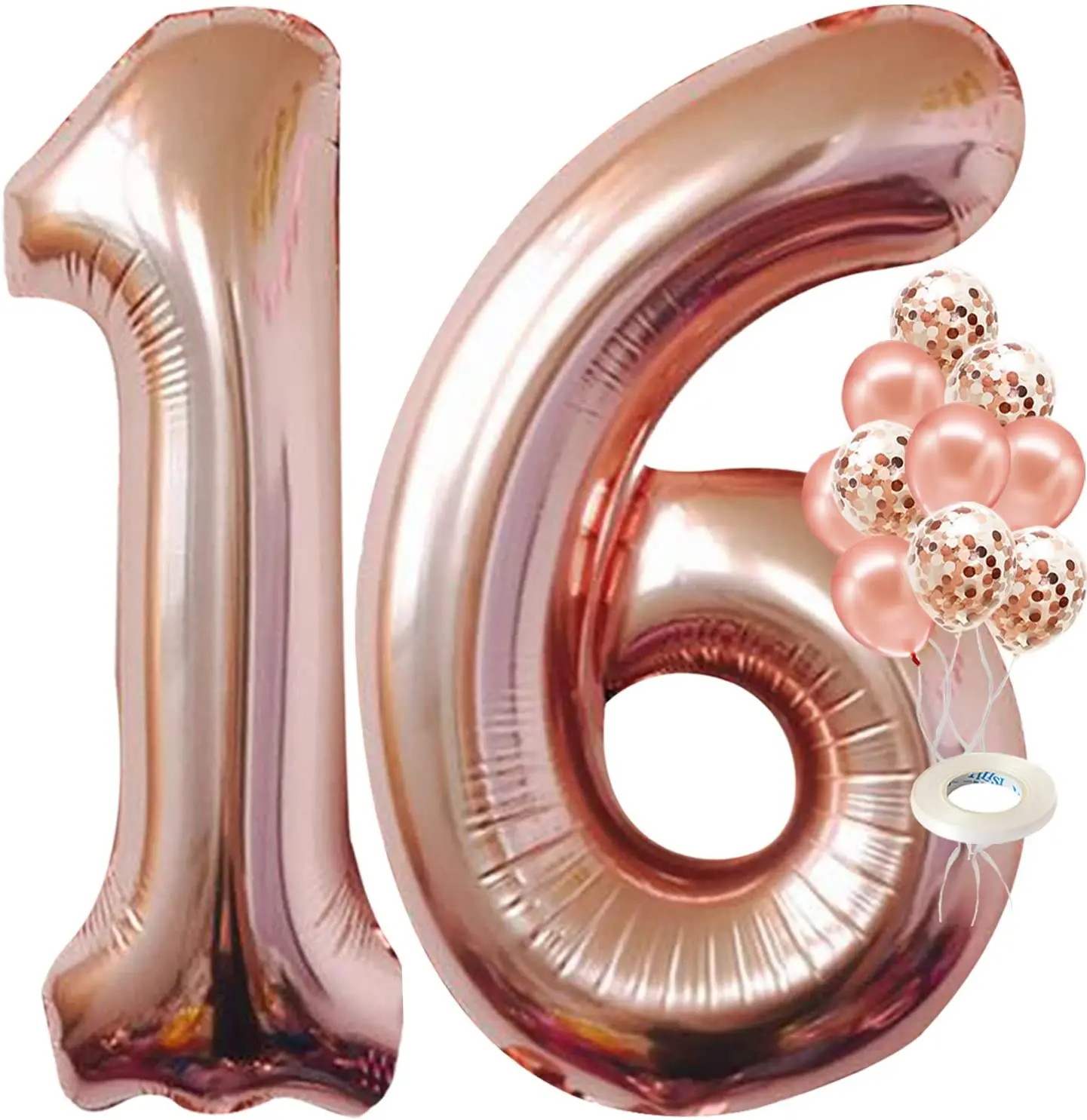 40In Rose Gold Number 18 Balloon 18th Birthday Decorations for Sweet Girls 16th 18th Birthday Balloons Party 18 Year Anniversary
40In Rose Gold Number 18 Balloon 18th Birthday Decorations for Sweet Girls 16th 18th Birthday Balloons Party 18 Year Anniversary