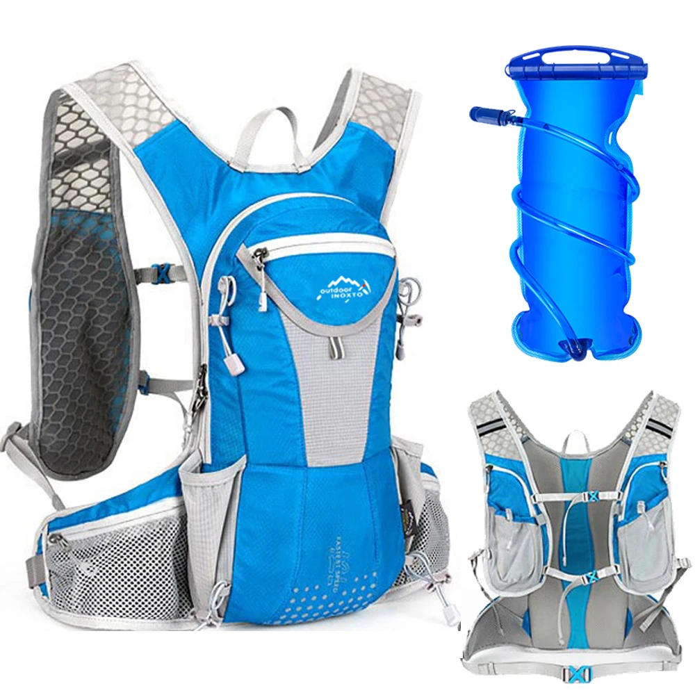 12L Hydration Running Backpack Light Weight Bag Men Option 2.5L Water Bladder For Hiking Ultra Trail Race Outdoor Rucksack
12L Hydration Running Backpack Light Weight Bag Men Option 2.5L Water Bladder For Hiking Ultra Trail Race Outdoor Rucksack
