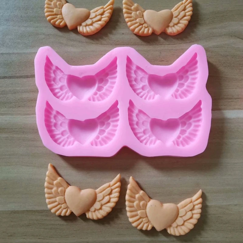 2Pcs Handmade Heart Wing Silicone Resin Mold Resin Casting Mould Polymer Clay Crafting Resin Epoxy Jewelry Making Tools
2Pcs Handmade Heart Wing Silicone Resin Mold Resin Casting Mould Polymer Clay Crafting Resin Epoxy Jewelry Making Tools