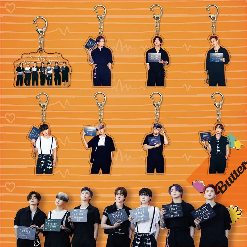 Новинка, альбом K-POP с изображением сливочного масла Bangtan Boys, модный брелок для ключей, фотография
Новинка, альбом K-POP с изображением сливочного масла Bangtan Boys, модный брелок для ключей, фотография
