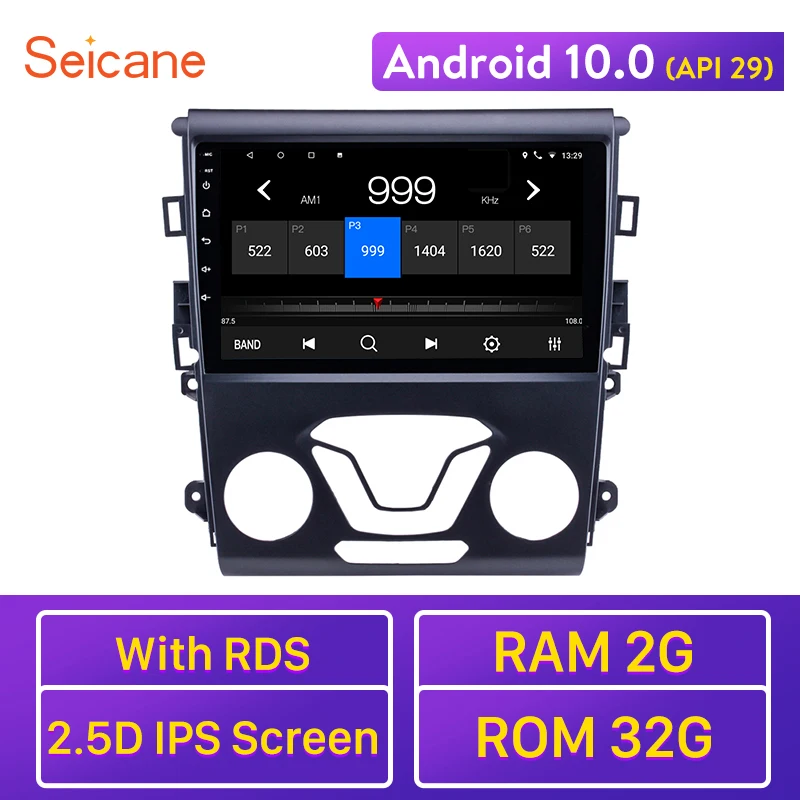 Автомагнитола Seicane, Android 10,0, 9 дюймов, AUX, GPS-навигация, для Ford Mondeo 2012-2014, 3G, Wi-Fi, радио, ТВ
Автомагнитола Seicane, Android 10,0, 9 дюймов, AUX, GPS-навигация, для Ford Mondeo 2012-2014, 3G, Wi-Fi, радио, ТВ