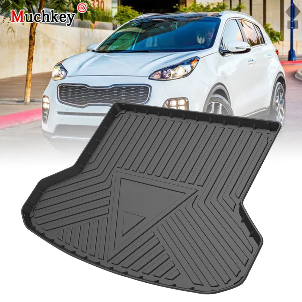 Muchkey TPE Trunk Mat For Kia Sportage 2017 2018 2019 2020 2021 Car Waterproof Non-Slip Custom Rubber 3D Cargo Liner Accessories
Muchkey TPE Trunk Mat For Kia Sportage 2017 2018 2019 2020 2021 Car Waterproof Non-Slip Custom Rubber 3D Cargo Liner Accessories