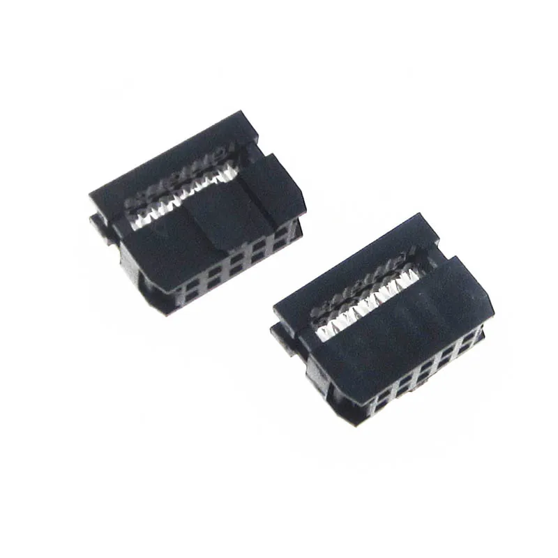 10pcs Female 2.54mm Pitch FC IDC Connector Socket ISP JTAG Header For Flat Ribbon Cable Sample 10P
10pcs Female 2.54mm Pitch FC IDC Connector Socket ISP JTAG Header For Flat Ribbon Cable Sample 10P
