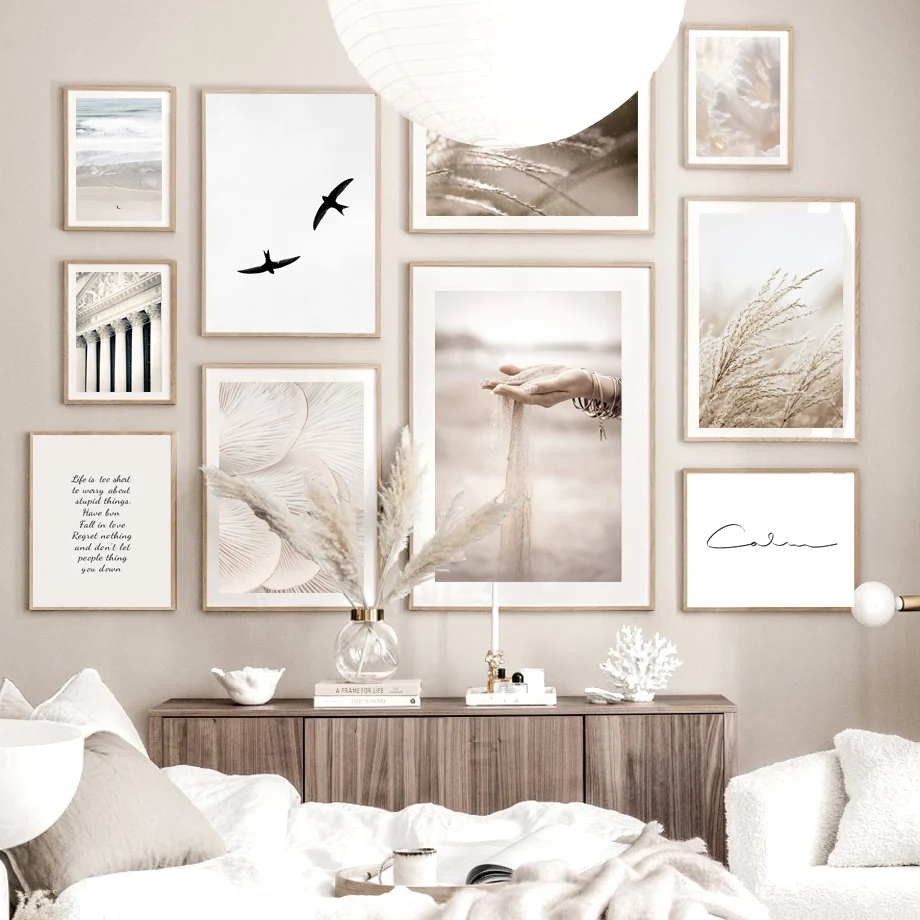 Sand Falling Reeds Mushroom Birds Calm Beach Nordic Poster Wall Art Print Canvas Painting Decoration Pictures for Living Room
Sand Falling Reeds Mushroom Birds Calm Beach Nordic Poster Wall Art Print Canvas Painting Decoration Pictures for Living Room