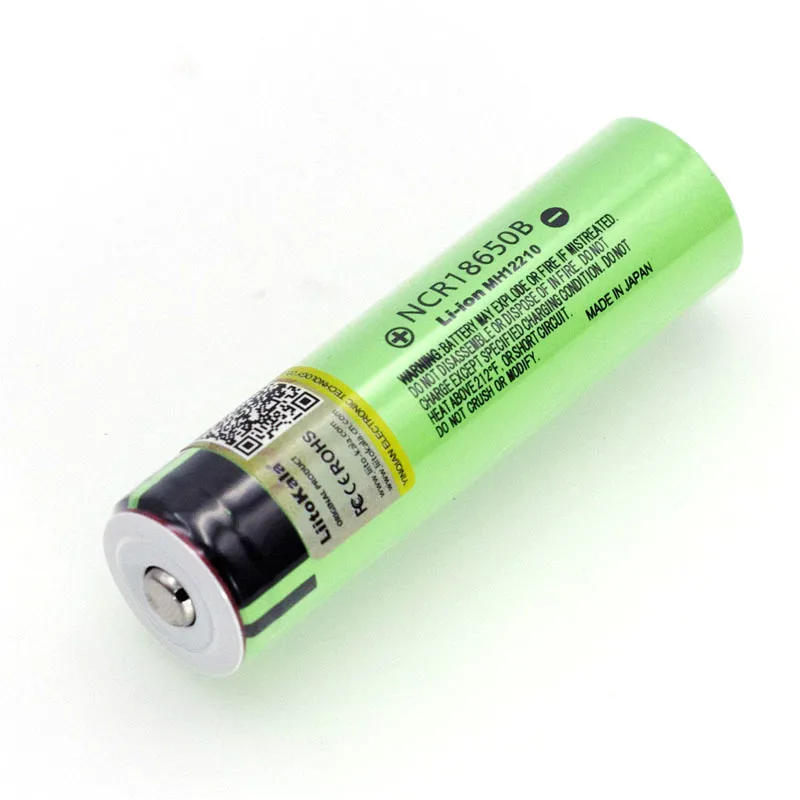 Liitokala new NCR18650B 3.7v 3400 mAh 18650 Lithium Rechargeable Battery with Pointed (No PCB) batteries | Электроника