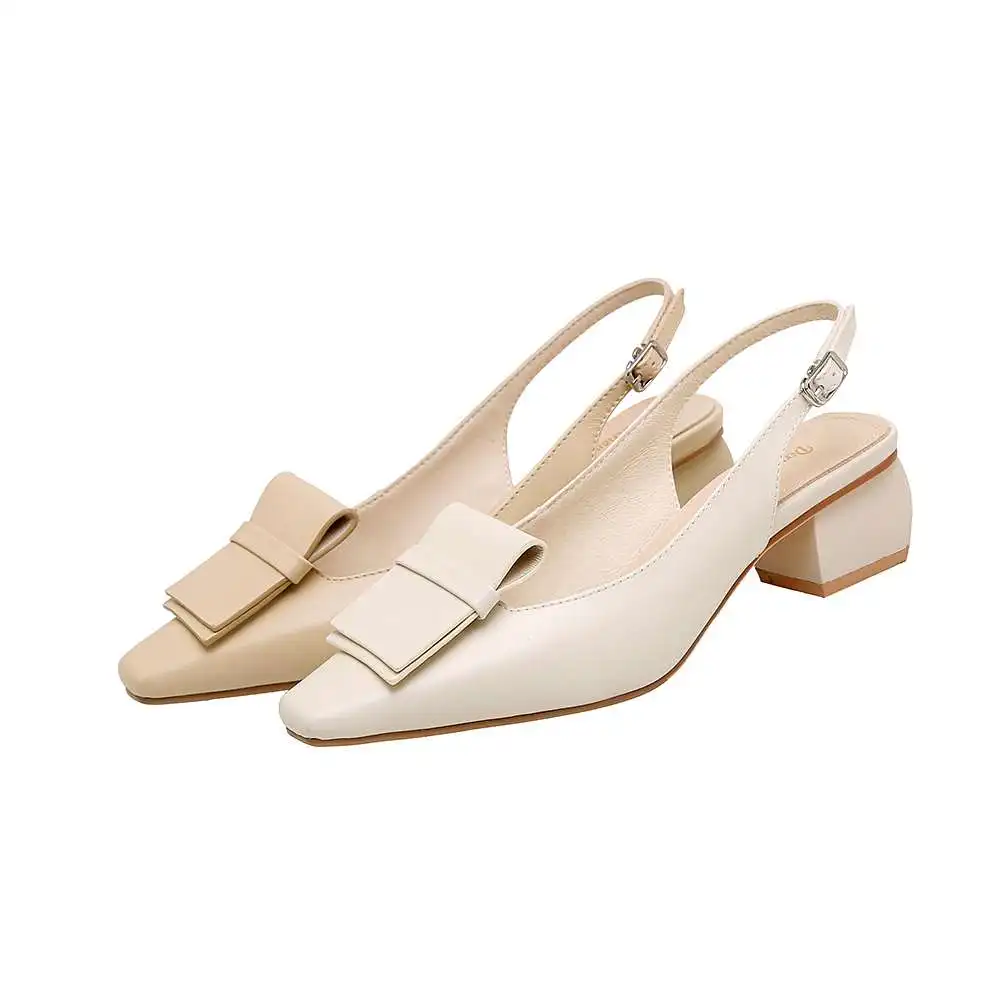 Krazing Pot big size real leather square toe med heel slingback shoes summer new arrival beauty girls streetwear women pumps L32
Krazing Pot big size real leather square toe med heel slingback shoes summer new arrival beauty girls streetwear women pumps L32