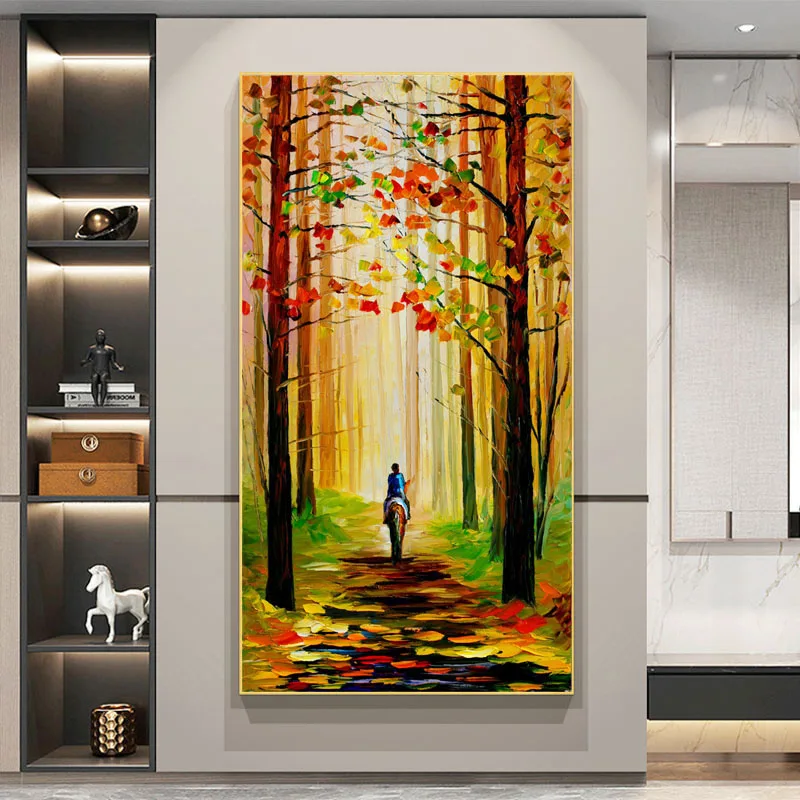 Landscape Canvas Painting Lover Wall Art Forest Scenery Poster Print Wall Picture for Living Room Interior Home Decor Cuadros
Landscape Canvas Painting Lover Wall Art Forest Scenery Poster Print Wall Picture for Living Room Interior Home Decor Cuadros