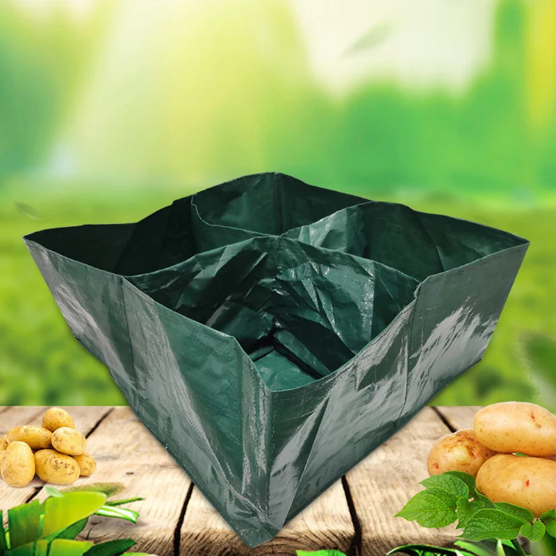 Hot Sale 4 Divided Grids Garden Planter Bed Planting Grow Bag Carrot Onion Herb Flower Vegetable Plants Pot NEW
Hot Sale 4 Divided Grids Garden Planter Bed Planting Grow Bag Carrot Onion Herb Flower Vegetable Plants Pot NEW