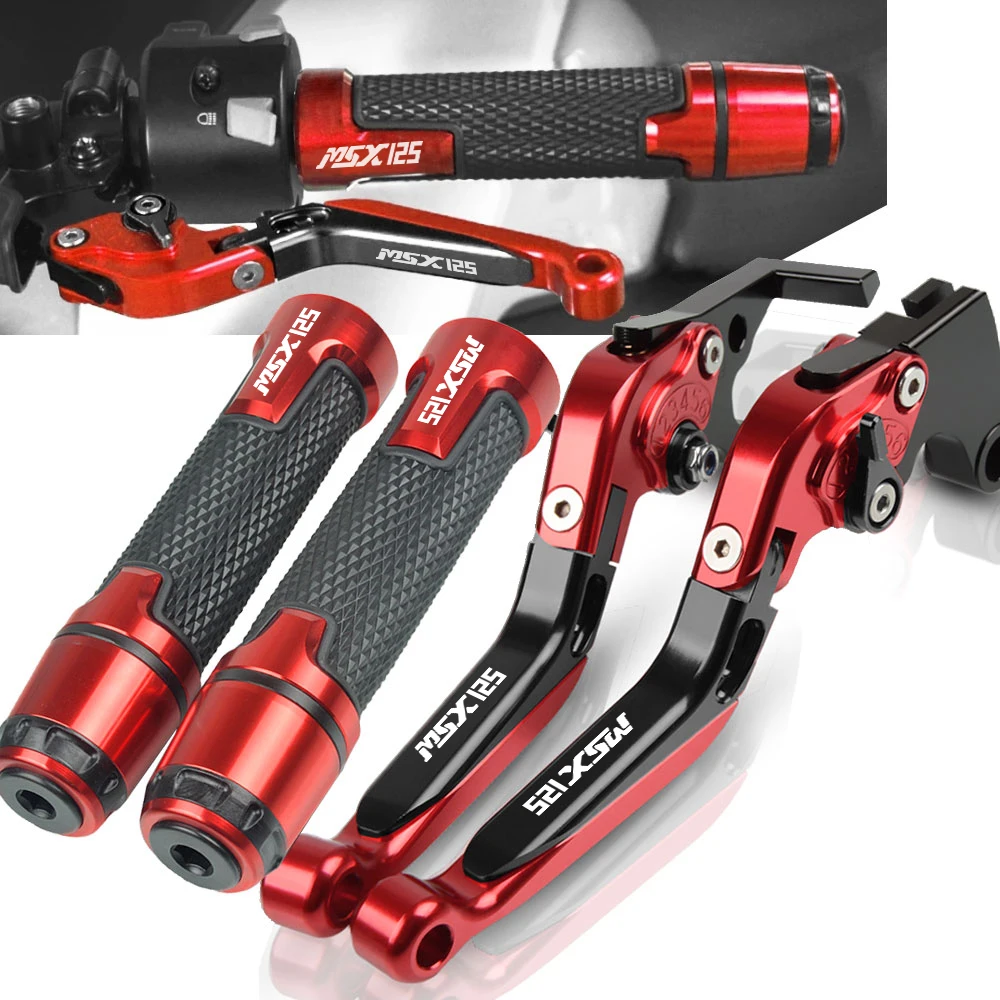 Motorcycle Brake Handle Clutch Lever CNC Aluminum Adjustable Clutch Brake Levers For Honda MSX125 MSX 125 2014 2015 2016 2017
Motorcycle Brake Handle Clutch Lever CNC Aluminum Adjustable Clutch Brake Levers For Honda MSX125 MSX 125 2014 2015 2016 2017
