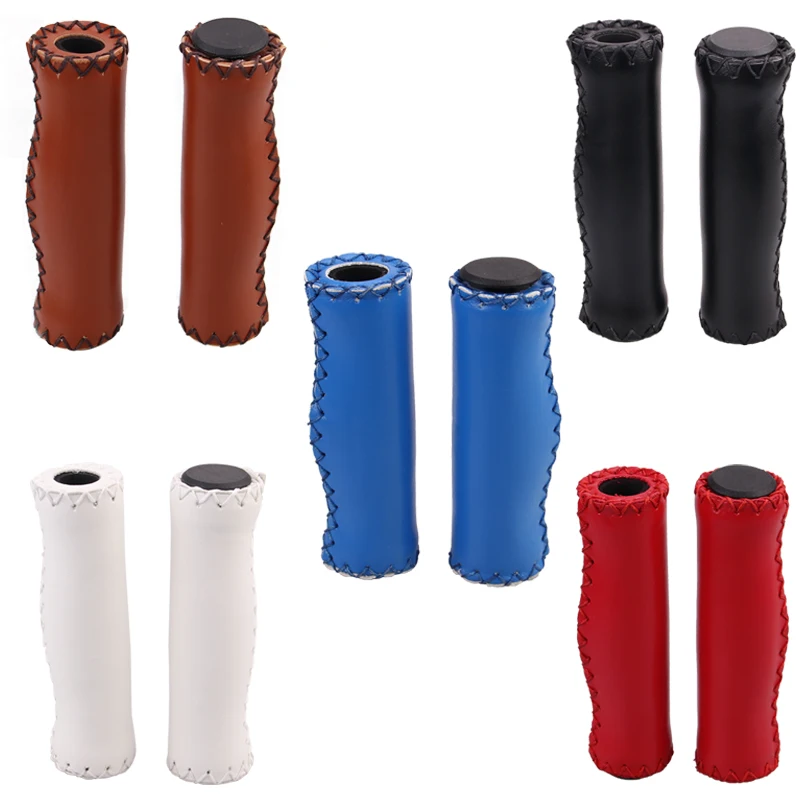 High quality Leather MTB Bike Handbar Grip Bicycle Handle Multi-colors Handlebar Soft Durable Sponge Bar Grip Covers 5 Colours
High quality Leather MTB Bike Handbar Grip Bicycle Handle Multi-colors Handlebar Soft Durable Sponge Bar Grip Covers 5 Colours