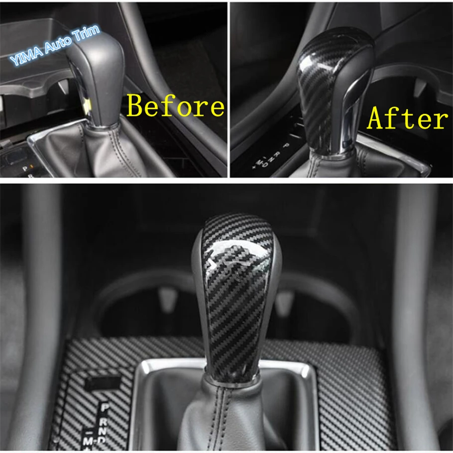 Lapetus Auto Styling Gear Shift Gearshift Head Handle Knob Cover Trim Fit For Mazda 3 2019 - 2022 ABS Matte / Carbon Fiber Look 
Lapetus Auto Styling Gear Shift Gearshift Head Handle Knob Cover Trim Fit For Mazda 3 2019 - 2022 ABS Matte / Carbon Fiber Look