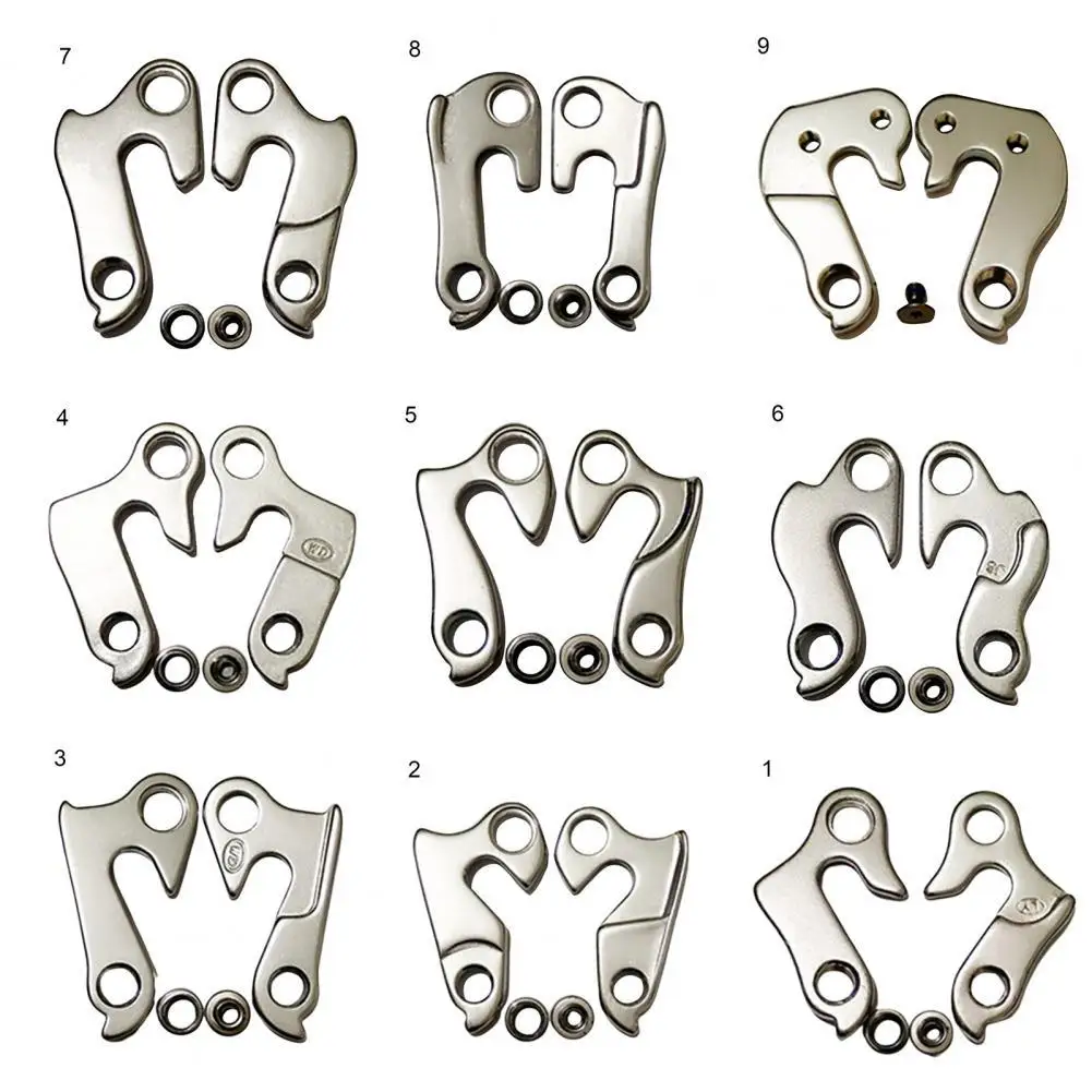 Aluminum Alloy Bicycle Tail Hook Derailleur Hanger Simple Solid Smooth Surface Bicycle Frame Gear Tail Hook Parts for Bicycle
Aluminum Alloy Bicycle Tail Hook Derailleur Hanger Simple Solid Smooth Surface Bicycle Frame Gear Tail Hook Parts for Bicycle
