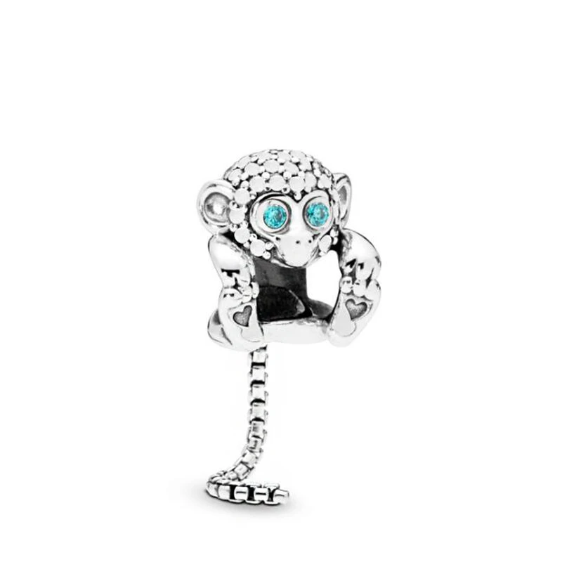 New Fashion Crystal Silver Color Zodiac Monkey Beads Fit Charms Bracelets for Women Birthday Gift Making Jewelry
New Fashion Crystal Silver Color Zodiac Monkey Beads Fit Charms Bracelets for Women Birthday Gift Making Jewelry