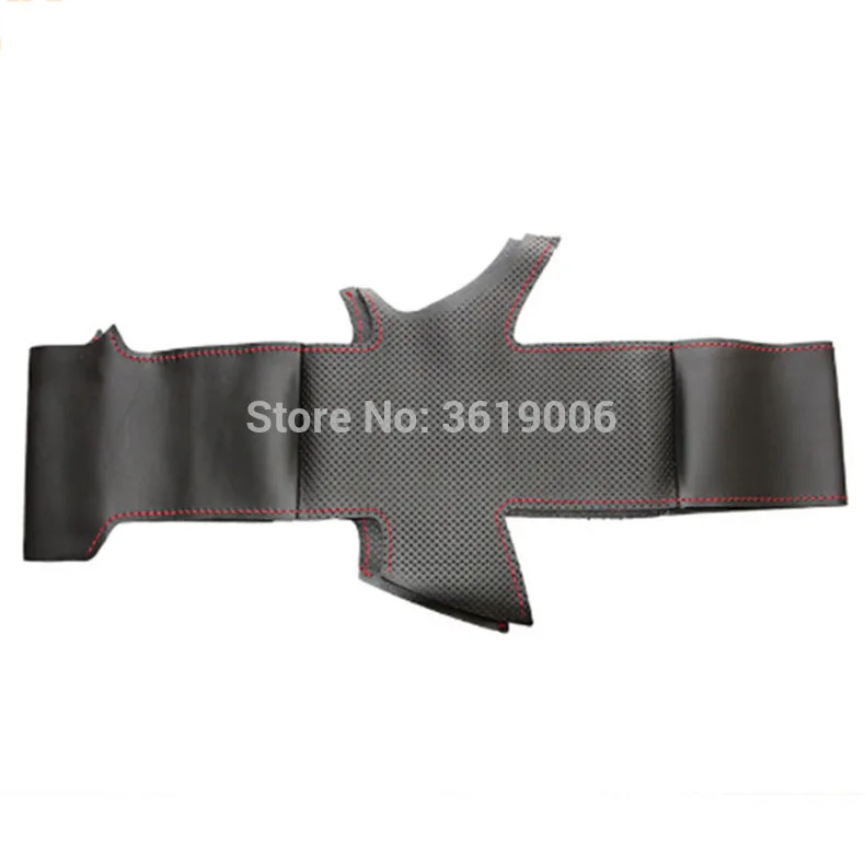 For Hyundai Elantra 2008-2010 High Quality Hand-stitched Anti-Slip Black Leather Red Thread DIY Steering Wheel Cover
For Hyundai Elantra 2008-2010 High Quality Hand-stitched Anti-Slip Black Leather Red Thread DIY Steering Wheel Cover