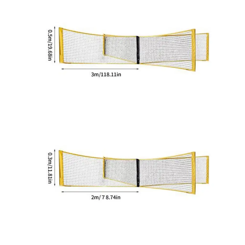 Summer Beach Volleyball Net Netting Training Badminton Net Mesh Replacement Four-Person Four-Sided Cross Tennis Net
Summer Beach Volleyball Net Netting Training Badminton Net Mesh Replacement Four-Person Four-Sided Cross Tennis Net