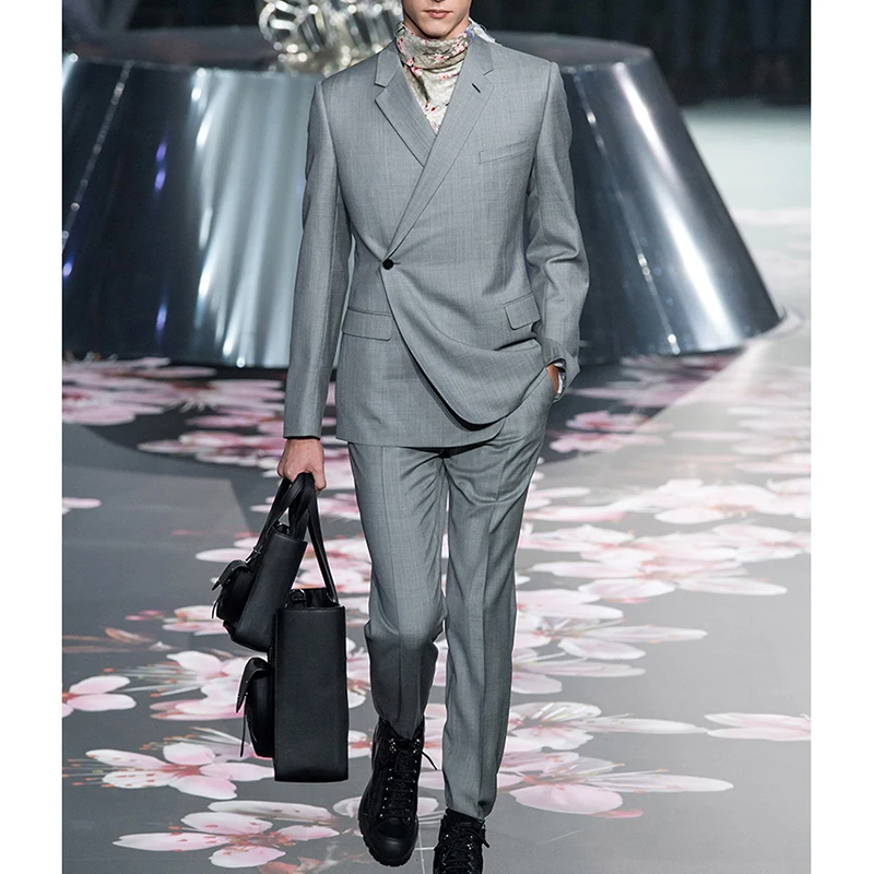 2022 New Arrival 2 Pieces Slim Fit Men Suits With Pants Latest Coat Pant Designs High-end Formal Wear (Jacket+Pants+Tie)
2022 New Arrival 2 Pieces Slim Fit Men Suits With Pants Latest Coat Pant Designs High-end Formal Wear (Jacket+Pants+Tie)