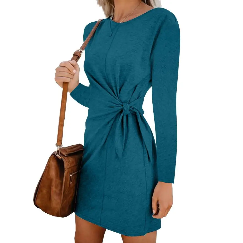 ZITY 2020 New Fashion Women Solid Color European And American Round Neck Band Width Loose Long Sleeve Autumn And Winter Lace Up
ZITY 2020 New Fashion Women Solid Color European And American Round Neck Band Width Loose Long Sleeve Autumn And Winter Lace Up