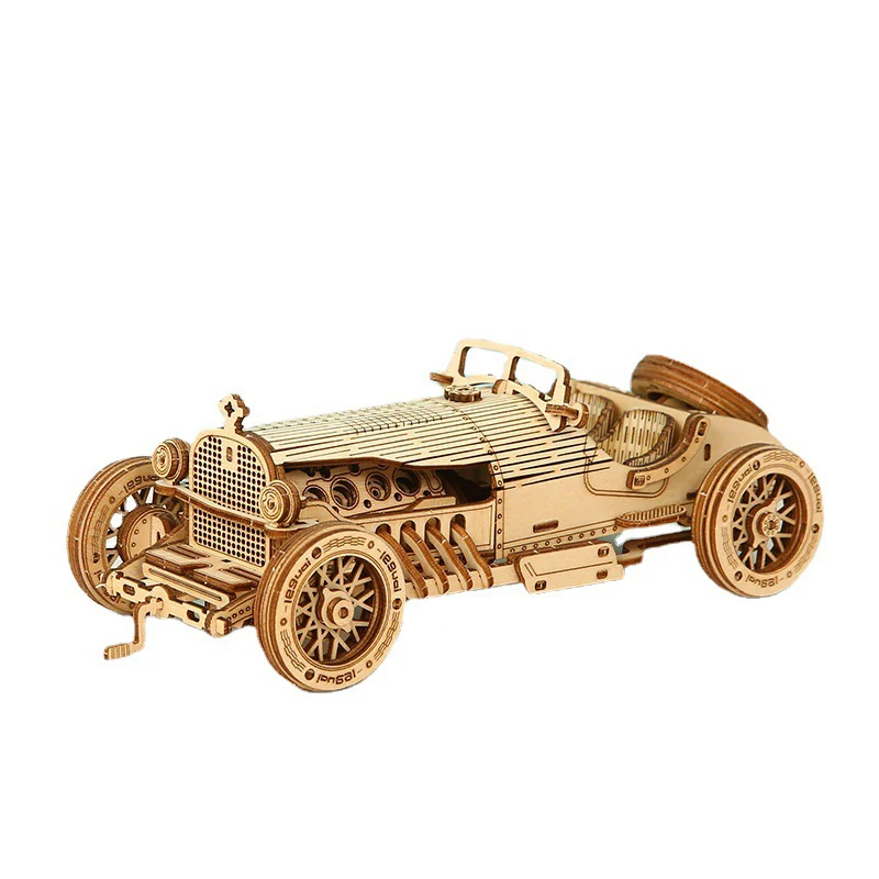 DIY 3D 220pcs 1:18 classic Grand Prix Car Movable Wooden Constructor Puzzle Game Assembly Popular Toy Gift for Children Adult
DIY 3D 220pcs 1:18 classic Grand Prix Car Movable Wooden Constructor Puzzle Game Assembly Popular Toy Gift for Children Adult