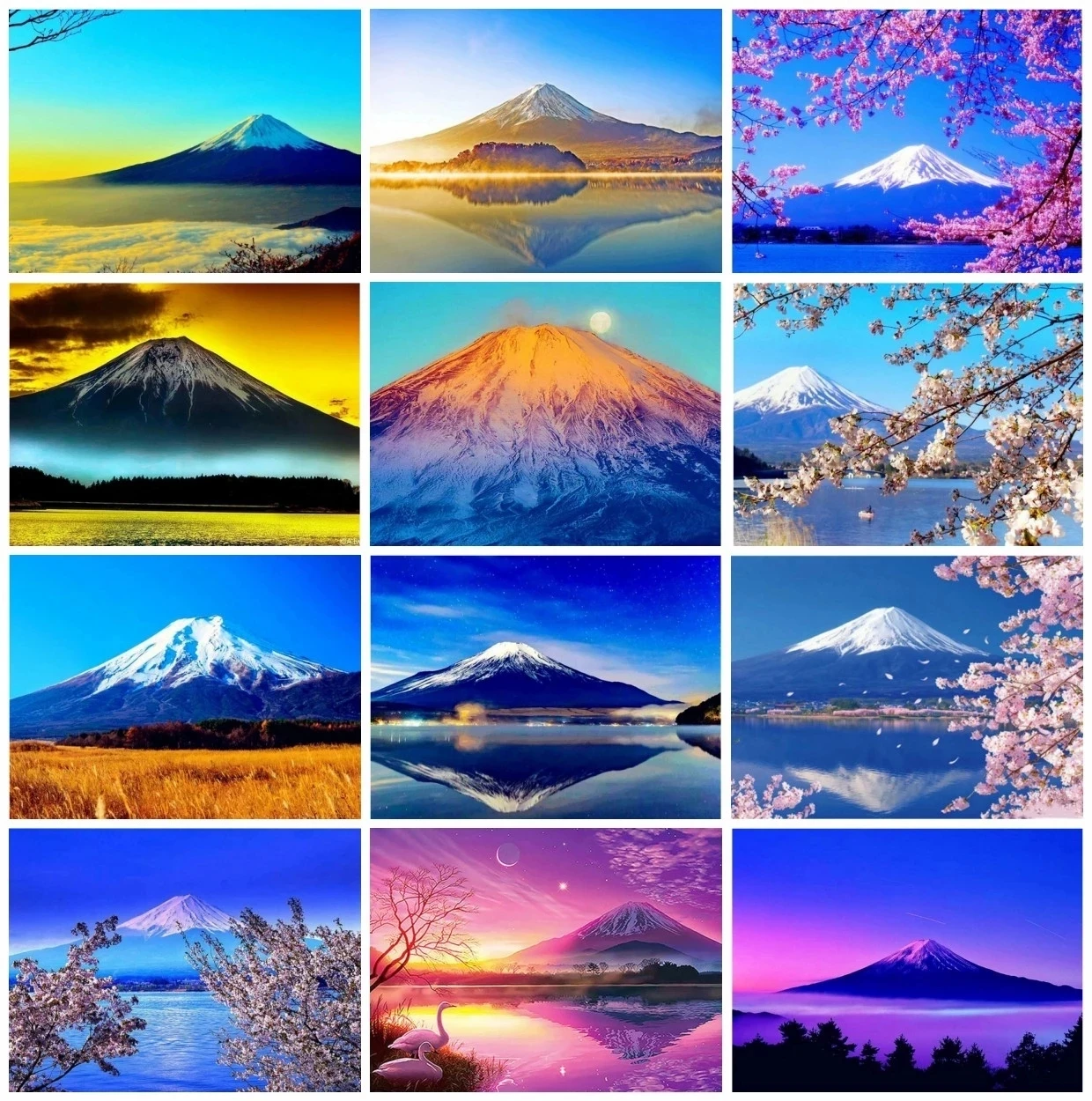 Japan Mount Fuji Landscape Diamond Embroidery Diy Decor Sunrise Sunset Cherry Blossoms Full Square Round Rhinestone Mosaic Art
Japan Mount Fuji Landscape Diamond Embroidery Diy Decor Sunrise Sunset Cherry Blossoms Full Square Round Rhinestone Mosaic Art