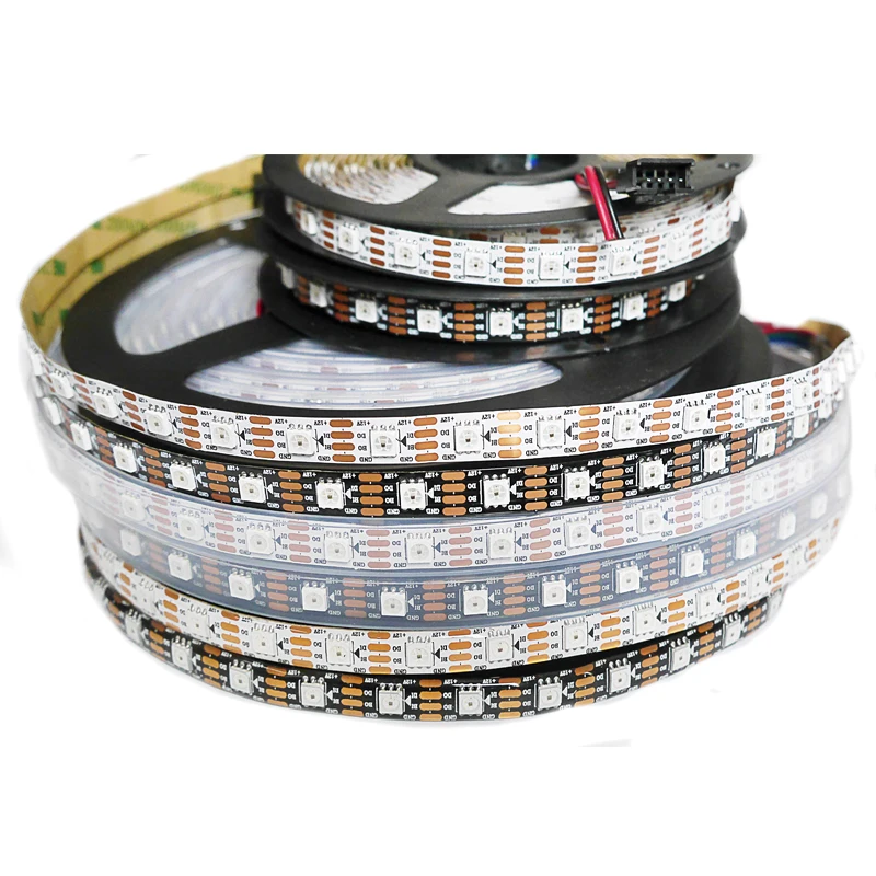 WS2813 Led Strip Light Dual Signal Individually Addressable 1m 4m 5m 30 60 LEDs WS2812B Updated Smart LED Pixel Strip DC5V
WS2813 Led Strip Light Dual Signal Individually Addressable 1m 4m 5m 30 60 LEDs WS2812B Updated Smart LED Pixel Strip DC5V