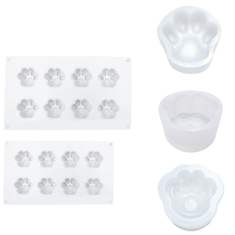 Cat Claw Silicone Cake Mold Dog Claw Jelly Pudding Abrasive DIY Candle Epoxy Mold Eight Cat Stencil 
Cat Claw Silicone Cake Mold Dog Claw Jelly Pudding Abrasive DIY Candle Epoxy Mold Eight Cat Stencil