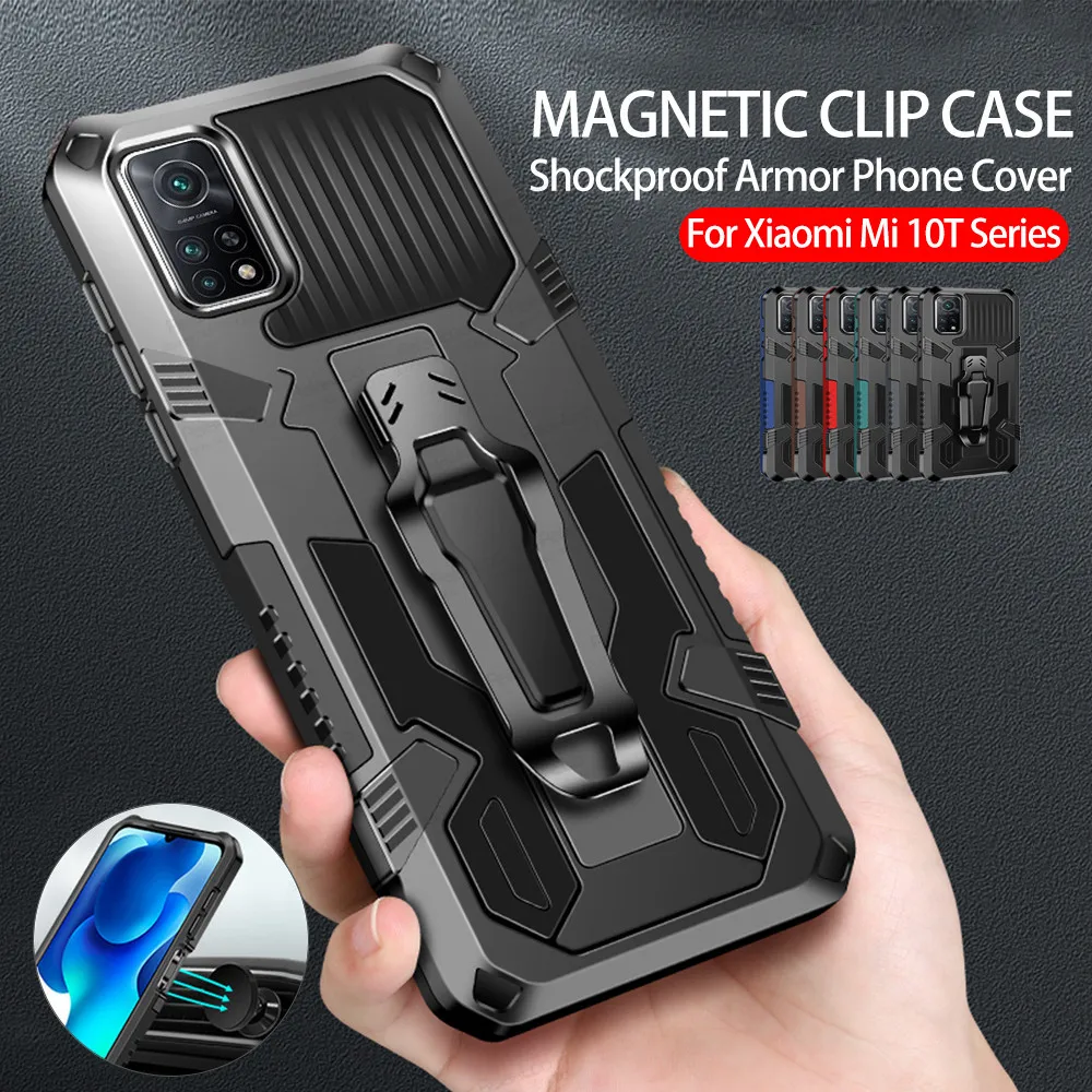 For Xiaomi Mi 10T Pro Case Shockproof Armor Phone Cover Xiomi Mi10T Lite 10 T T10 Light 10TPro 10TLite Magnetic Clip Stand Coque
For Xiaomi Mi 10T Pro Case Shockproof Armor Phone Cover Xiomi Mi10T Lite 10 T T10 Light 10TPro 10TLite Magnetic Clip Stand Coque