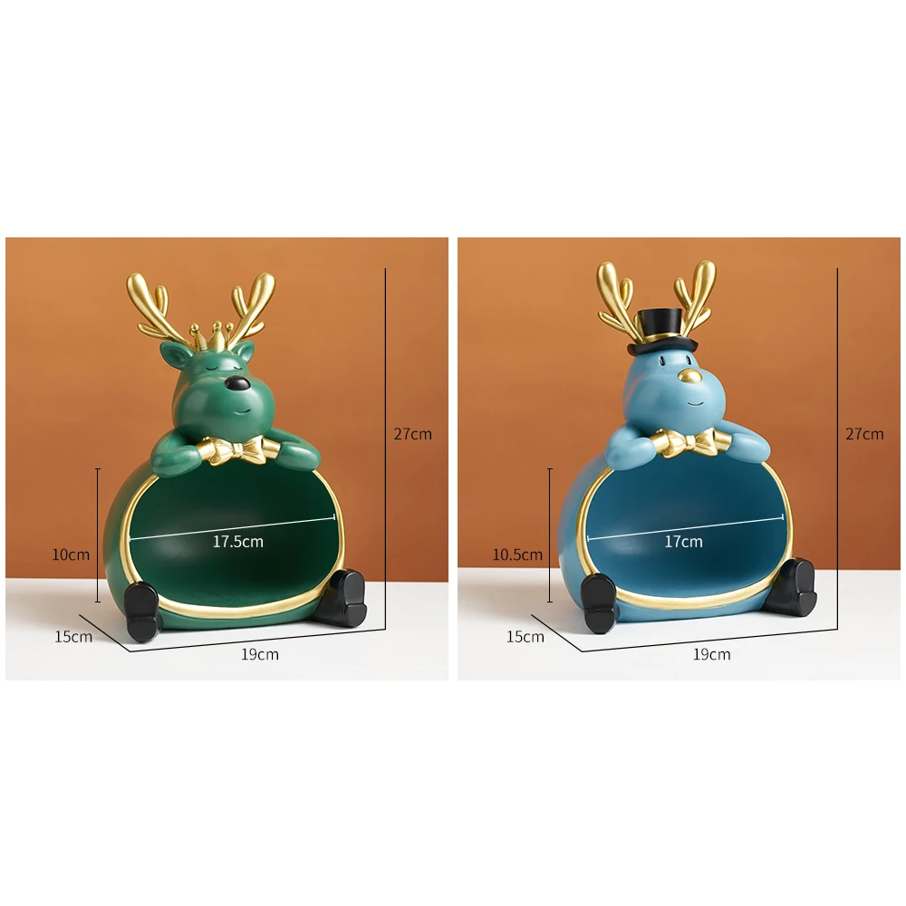 Creative Resin Storage Deer Animal Sculpture Home Decoration Accessories Key Candy Snack Storage Jar Living Room Decoration
Creative Resin Storage Deer Animal Sculpture Home Decoration Accessories Key Candy Snack Storage Jar Living Room Decoration