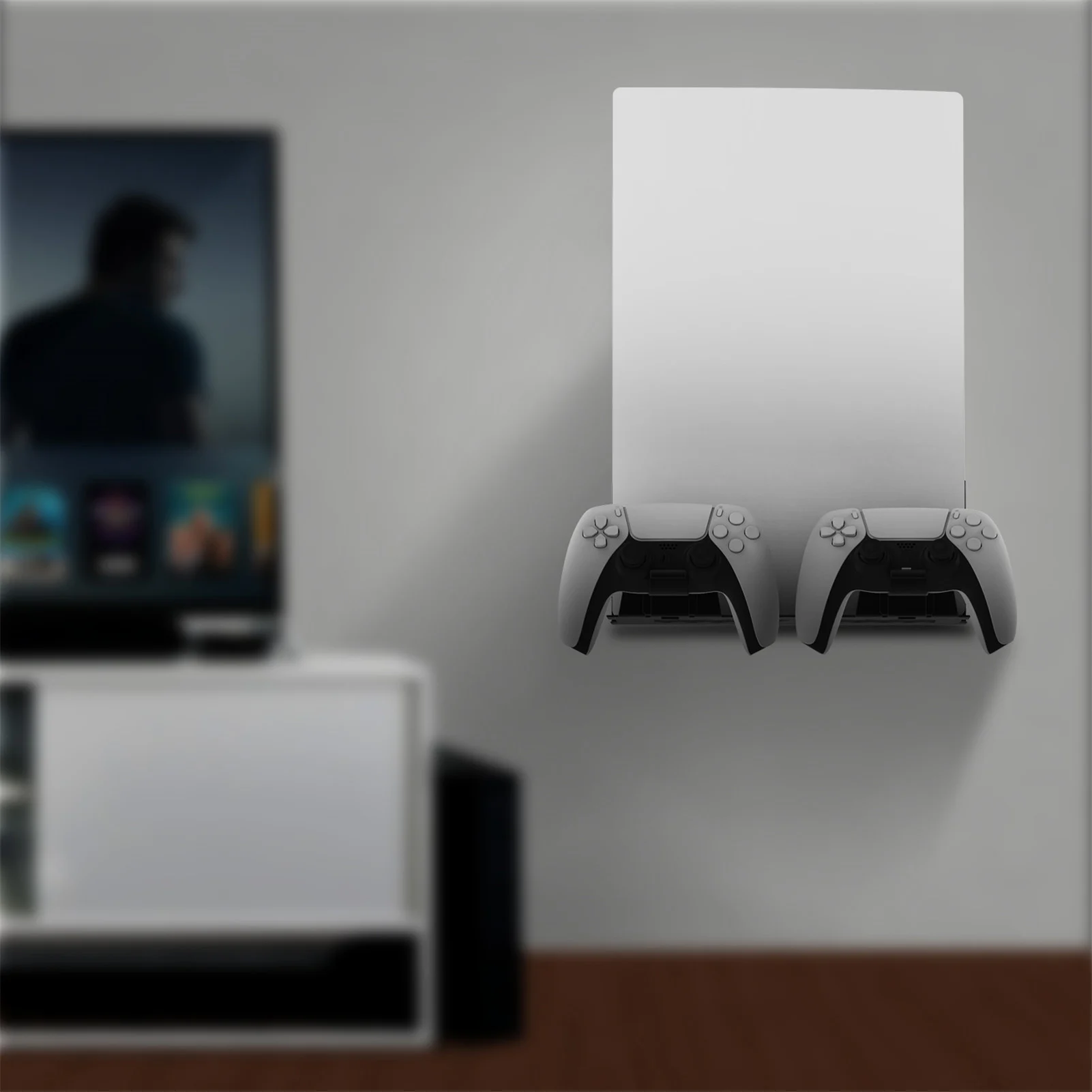 Wall Mount Bracket For PS5 Console Wall Mount Holder Game Host Rack Storage Bracket Stand Accessories
Wall Mount Bracket For PS5 Console Wall Mount Holder Game Host Rack Storage Bracket Stand Accessories