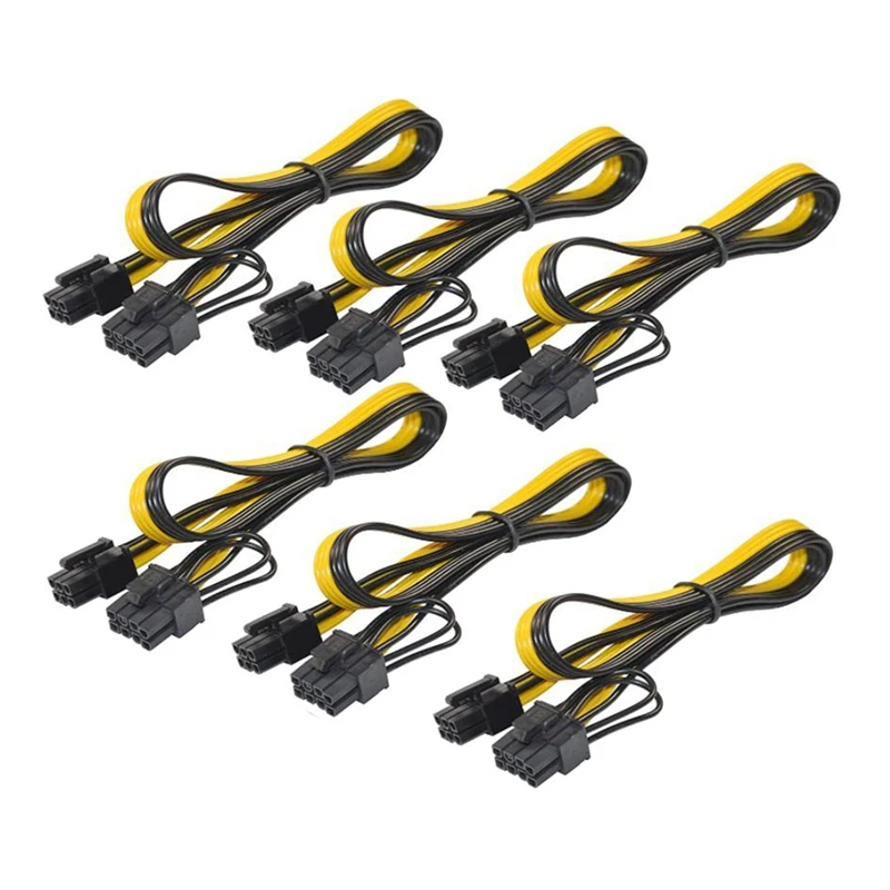 Удлинительный кабель PCI-E PCIE, 6 упаковок, 6 Pin папа-8 Pin (6 + 2) папа-PCI Express, подходит для видеокарты, 20 дюймов
Удлинительный кабель PCI-E PCIE, 6 упаковок, 6 Pin папа-8 Pin (6 + 2) папа-PCI Express, подходит для видеокарты, 20 дюймов