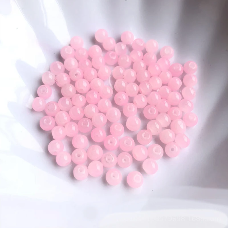 100Pcs 4MM Round Colorful Glass Beads For DIY Making Earrings Necklace Bracelet Jewelry Accessories
100Pcs 4MM Round Colorful Glass Beads For DIY Making Earrings Necklace Bracelet Jewelry Accessories