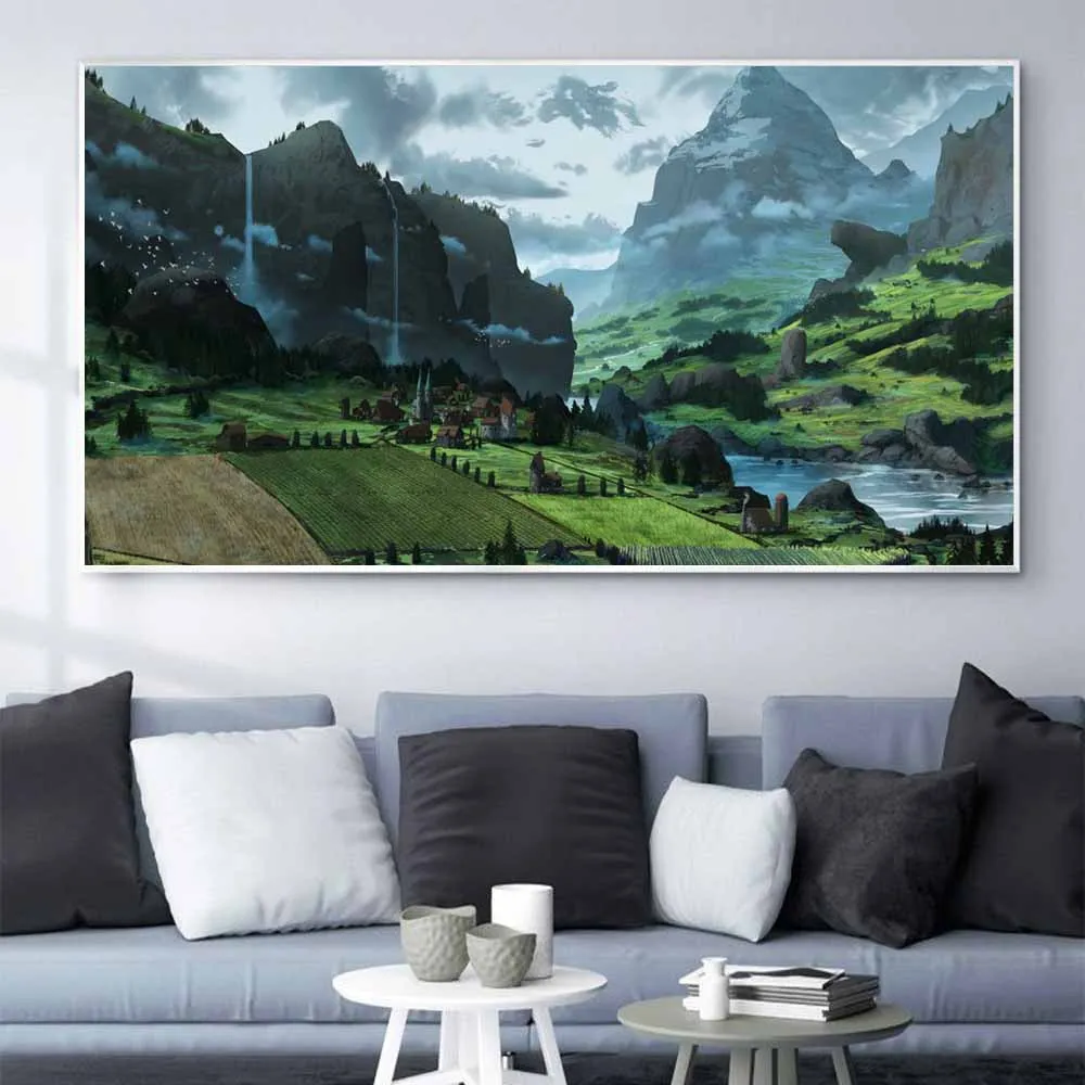 Landscape oil painting country mountain waterfall art canvas painting living room corridor office home decoration mural
Landscape oil painting country mountain waterfall art canvas painting living room corridor office home decoration mural