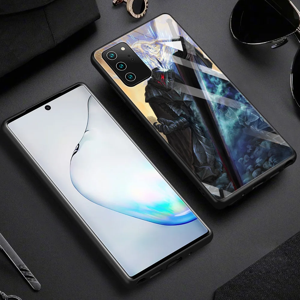 Berserk Guts Anime Glass Case For Samsung Galaxy Note 20 Ultra 10 Plus 5G 9 8 10Lite Soft Black Frame Cover Transparent Coque
Berserk Guts Anime Glass Case For Samsung Galaxy Note 20 Ultra 10 Plus 5G 9 8 10Lite Soft Black Frame Cover Transparent Coque