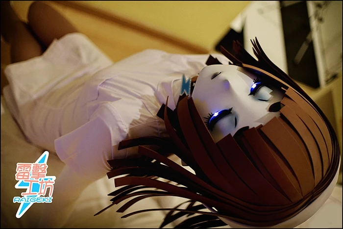 (RAIGEKI MAKS 70) Смола 3/4 Лолита раньше BJD Cos перекрестная голова кигуруми аниме Mikan Tsumiki