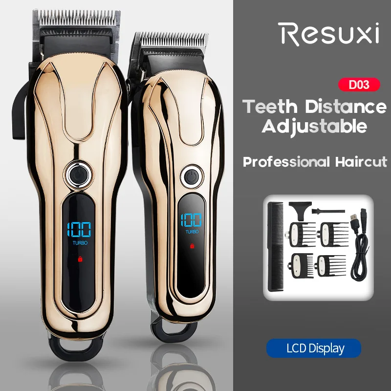 LCD digital display hair clipper household men's electric clippers hair salon professional high-power electric clippers
LCD digital display hair clipper household men's electric clippers hair salon professional high-power electric clippers