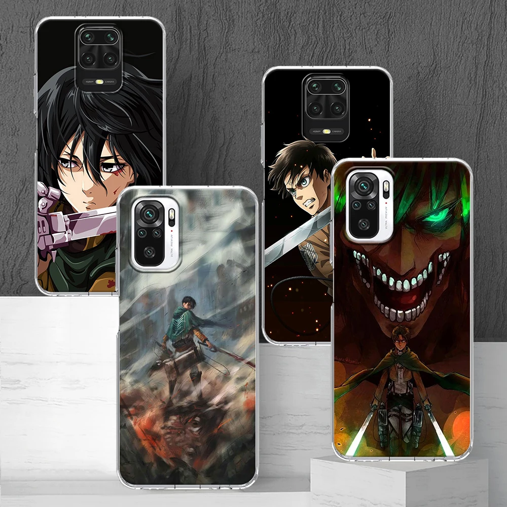 Attack On Titan Case For Xiaomi Redmi K40 Note 10 9S 9 8 7 8T Transparent Cover 9A 7A 8A K30 Pro 6A Clear Soft Mobile Phone Bags
Attack On Titan Case For Xiaomi Redmi K40 Note 10 9S 9 8 7 8T Transparent Cover 9A 7A 8A K30 Pro 6A Clear Soft Mobile Phone Bags