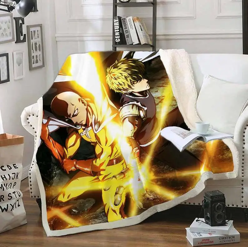 ONE PUNCH MAN Funny Character Blanket 3D Print Sherpa Blanket on Bed Home Textiles Dreamlike Style 05
ONE PUNCH MAN Funny Character Blanket 3D Print Sherpa Blanket on Bed Home Textiles Dreamlike Style 05