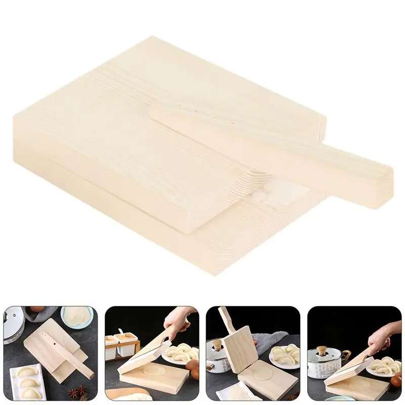 Wood Dumpling Dough Skin Presser Dough Pressing Tool Jiaozi Wrapper Squeezer Kitchen Dumpling Maker Baking Pastry Tools
Wood Dumpling Dough Skin Presser Dough Pressing Tool Jiaozi Wrapper Squeezer Kitchen Dumpling Maker Baking Pastry Tools
