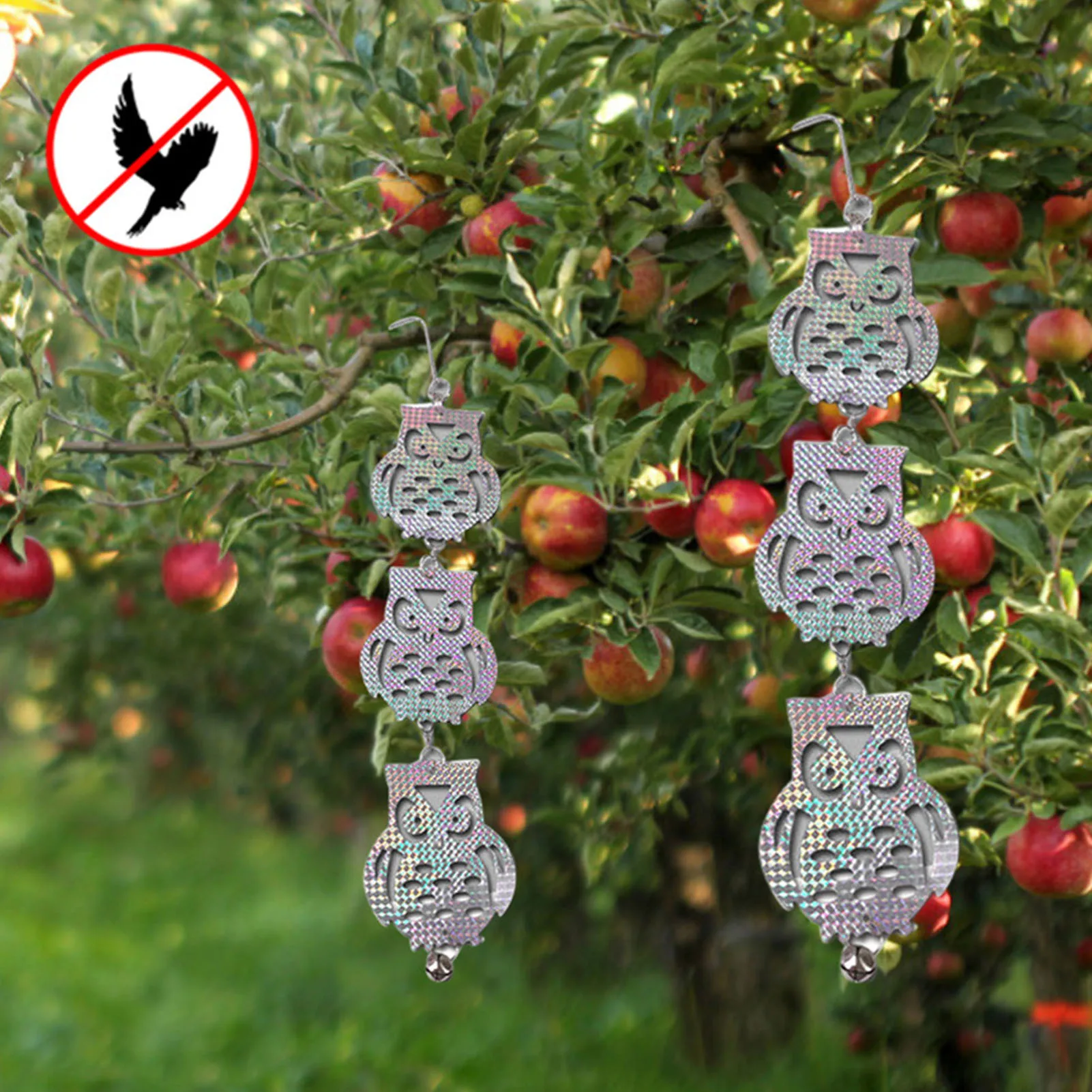 Bird Pendant Horrible Hanging Flash Birds Repel Device Owl Flash Bird Orchard Balcony Bird Garden Supplies
Bird Pendant Horrible Hanging Flash Birds Repel Device Owl Flash Bird Orchard Balcony Bird Garden Supplies